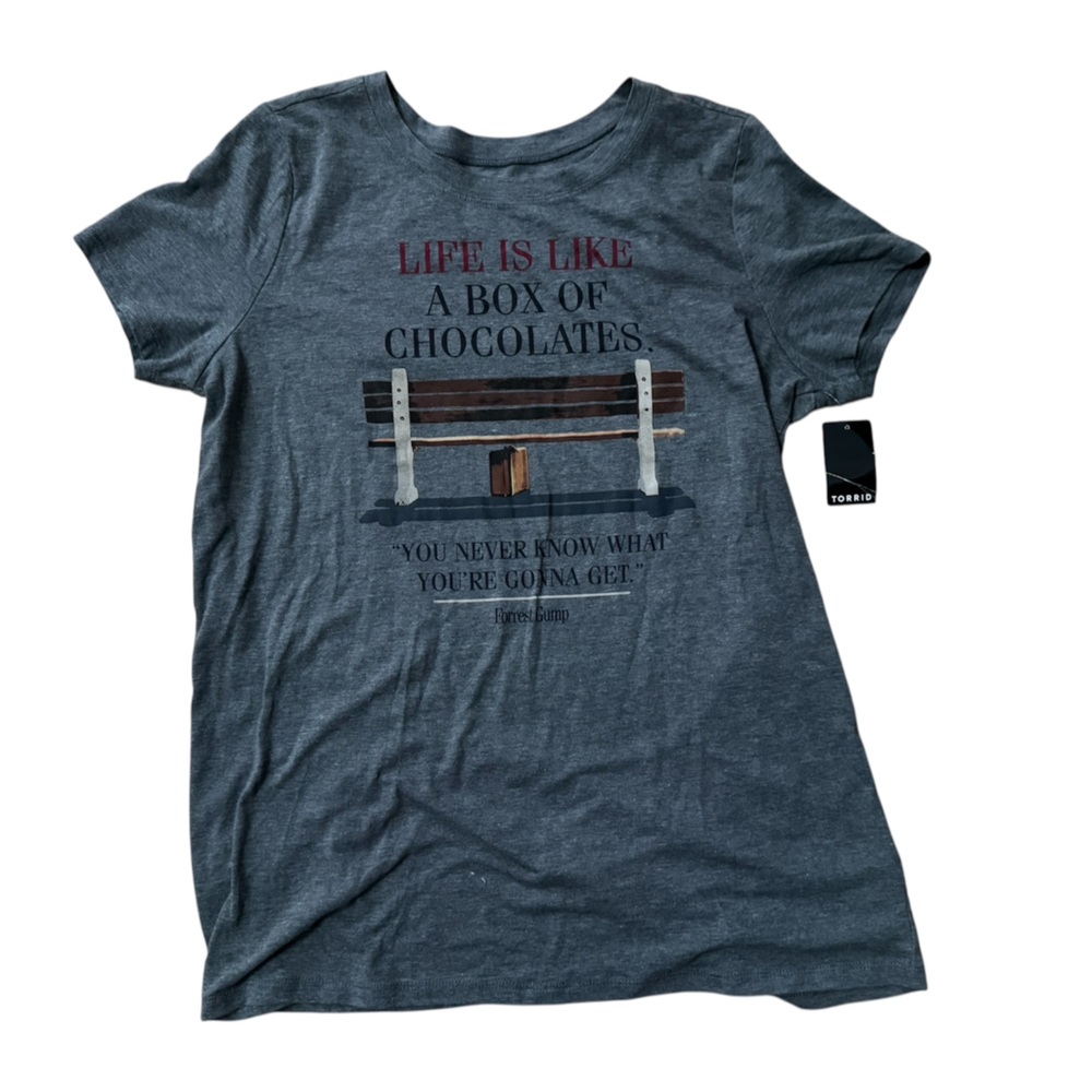 NWT Torrid Forest Gump T-Shirt